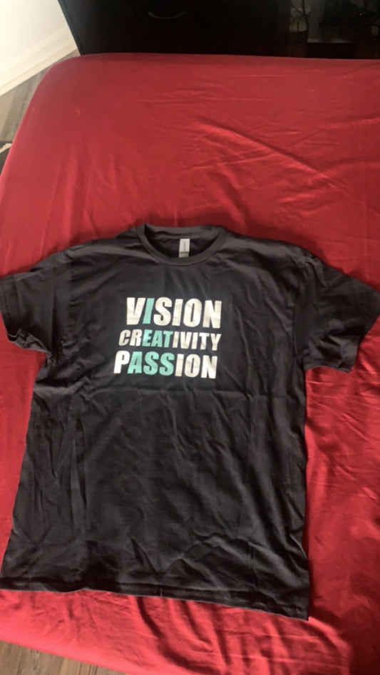 Vision Creativity Passion Size: L T-Shirt