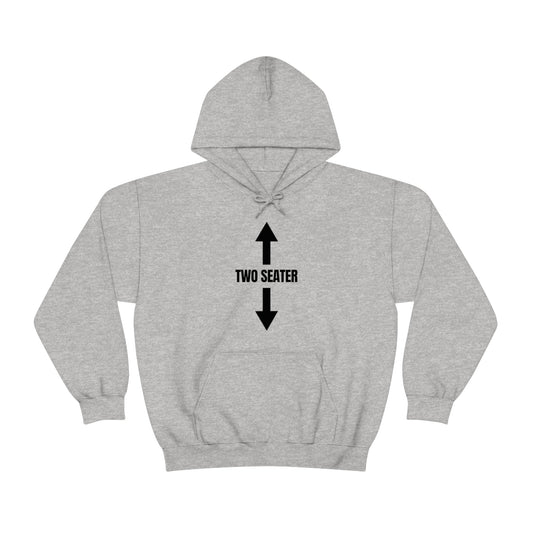 "Two Seater" Unisex Hoodie Offensive Clothing